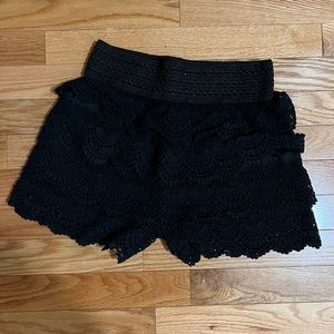 Crochet shorts S